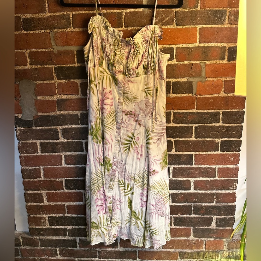 Fate Women's Dress - Pink and Green Floral